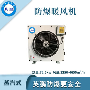 英鹏防爆蒸汽暖风机-72.5KW