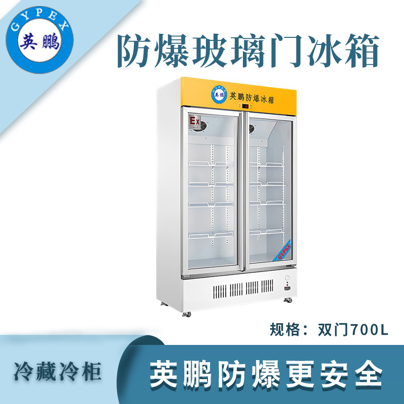 大富豪网址导航防爆双门冷藏冰箱-700L