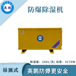 重庆化工吊顶式防爆除湿机