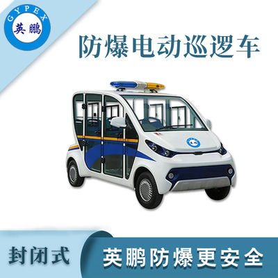 4-5座防爆封闭式巡逻车