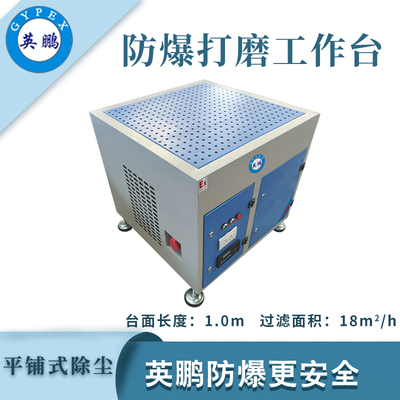 英鹏防爆平铺式打磨台-1.0m