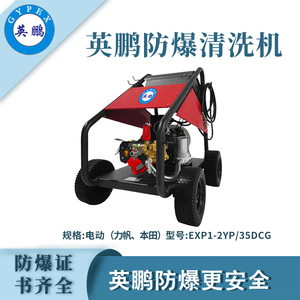 英鹏防爆电动超高压清洗机EXP1-2YP/35DCG