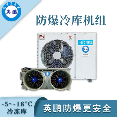 英鹏防爆冷库机组-冷冻库3p