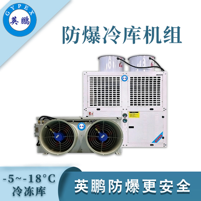 英鹏防爆冷库机组-冷冻库10p