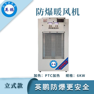 英鹏防爆立式暖风机-6KW