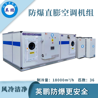英鹏防爆风冷直膨洁净空调机组-36匹