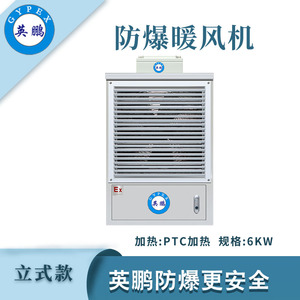 英鹏防爆立式暖风机-6KW