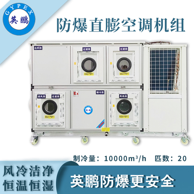 英鹏防爆风冷直膨恒温恒湿洁净空调机组-20匹